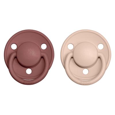 Sucettes Bibs De Lux  - Terracota / rose poudre