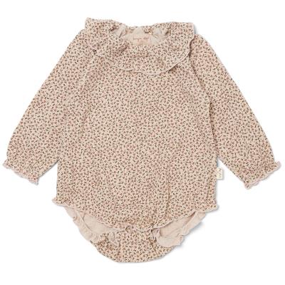 Body Chleo Col avec volant - Milk Tan