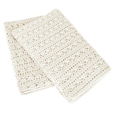 Couverture numero 74 Crochet Bio Tara - naturel / natural S000