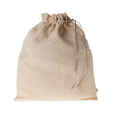 Sac en tissu / emballage cadeau maileg - petits pois ocres