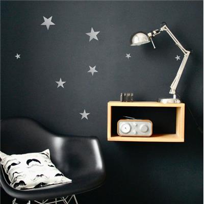 Stickers Etoiles - argent