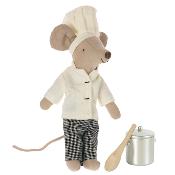 Vêtements souris maileg grand frère / soeur - La tenue de Cuisinier