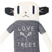 Peluche BIG Loris LOVE TREES - Gris