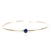 Bracelet Jonc barlow - bleu nuit