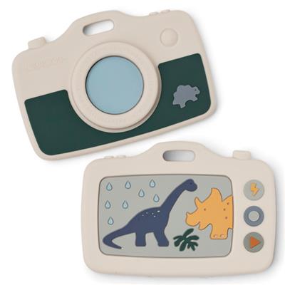 Appareil photo dinosaures - dino sandy garden green