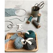 Kit créatif DIY Macramé - Ice blue Mix