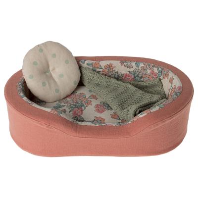 Petit Panier pour Peluche chaton / chat Maileg - Rose Coral