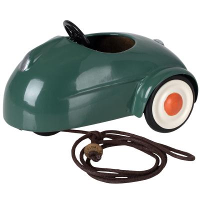 Voiture en métal pour souris maileg - vert / dark green