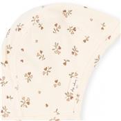 Bonnet naissance Helmet Coton Bio - Amour Rose