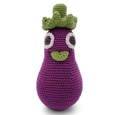 Hochet Veggie Toy - Aubergine Régine