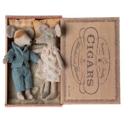 Souris maileg Maman et Papa - Cigar Box 3