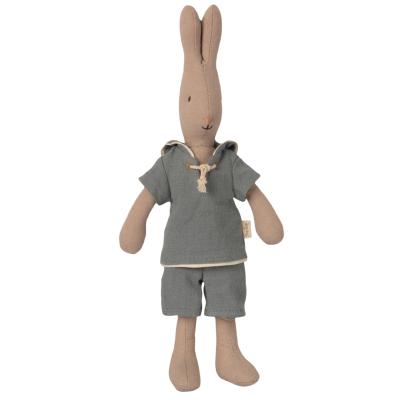 Lapin maileg Rabbit marin bleu - Taille 1 (mini)