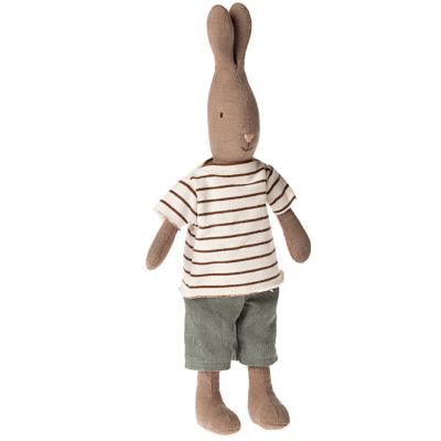 Lapin maileg Rabbit Choco T-shirt et bermuda - Taille 2 (mini +)