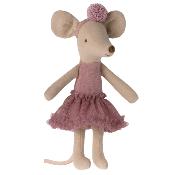 Souris maileg ballerine grande soeur Micro - Heather