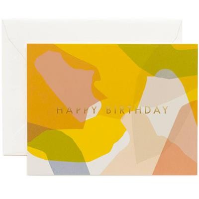 Carte anniversaire - Modern Birthday