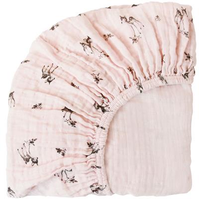 Drap housse Olivia - Faon rose