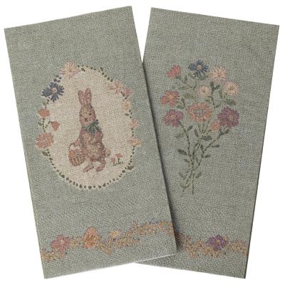 Serviettes de table Papier maileg - Lapin de Pâques