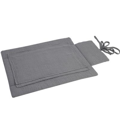 Matelas à langer de voyage numero 74 - stone grey S045