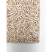 Couverture Edith tricot laine Bio - naturel / avoine