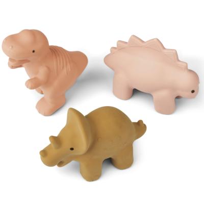 3 Jouets bain Liewood David dinosaures - dino rose multi mix