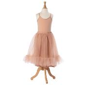 Vêtement Princesse maileg - jupe tutu tulle melon 6/8 ans