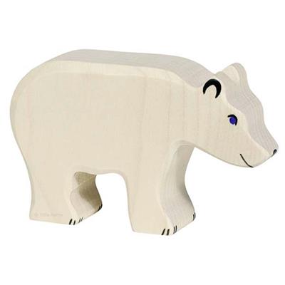 Figurine en bois - Ours polaire M