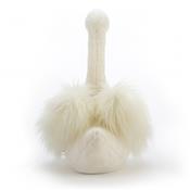 Peluche cygne Solange - blanc