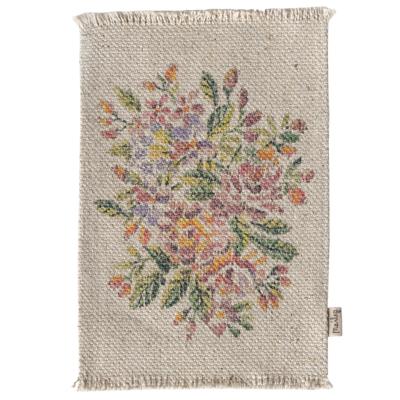 Tapis maileg pour maison de poupées - fleurs / flowers Medium