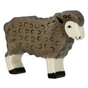 Figurine en bois - Mouton noir