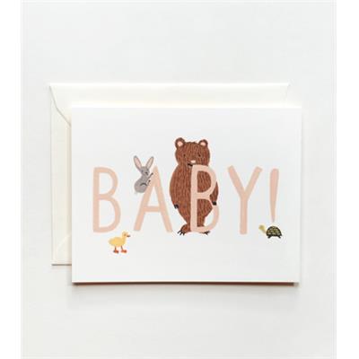 Carte naissance - Baby pêche