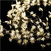 Guirlande 40 LEDS étoiles Trille - argent