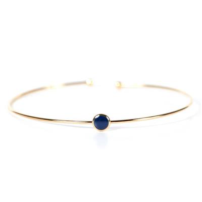 Bracelet Jonc barlow - bleu nuit