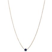 Collier chaîne Barlow - Bleu nuit