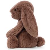 Peluche lapin Bashful jellycat S/M - fudge