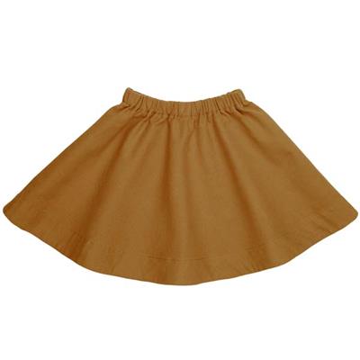 Jupe enfant Julia numero 74 Toile Bio - ocre / gold S024