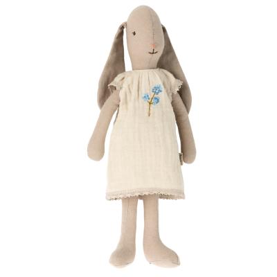 Lapin maileg Bunny robe brodée - Taille 2 (mini +)