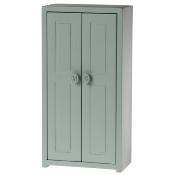 Petite armoire maileg vintage bois souris - soft blue / bleu