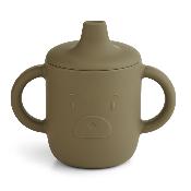 Tasse d'apprentissage à bec Ours - Mr Bear khaki