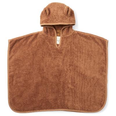 Poncho Cape bain enfant - Almond