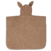 Poncho de bain enfant Jollein - lapin Biscuit