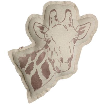 Coussin brodé Numero 74 - girafe