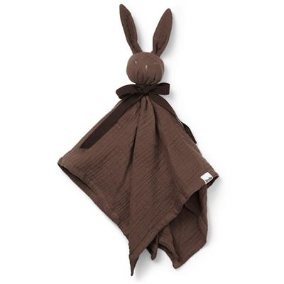 Doudou lapin mousseline Coco - brown