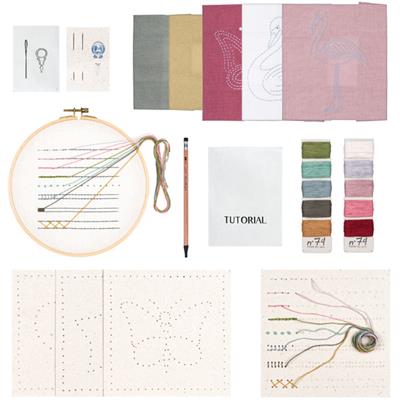 Kit créatif DIY enfant Broderie - Sky