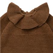 Combinaison Bloomer tricot 3 mois - Almond