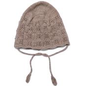 Bonnet en tricot Sinna - paloma brown