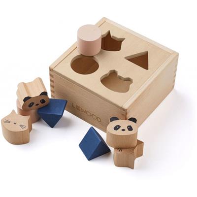 Boîte à formes puzzle en bois classique