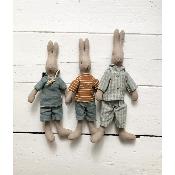 Lapin maileg Rabbit marin bleu - Taille 1 (mini)