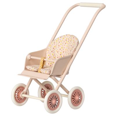 Poussette maileg stroller rose poudre / Powder - Micro