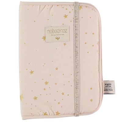 Protège carnet Poema nobodinoz - stella / dream pink