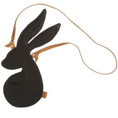 Sac enfant Lapin en cuir mies and co - noir